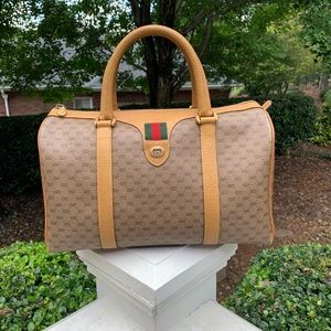 Authentic vintage Gucci Boston Bag